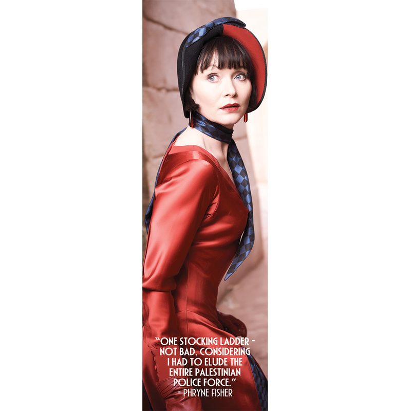 Miss Fisher and the Crypt of Tears 'Red Dress' Bookmark