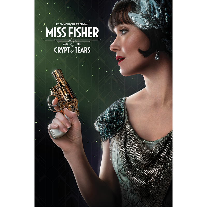 Miss Fisher and the Crypt of Tears ‘Golden Gun’ Jotter Pad